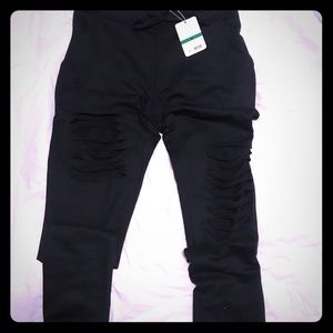 Essenza joggers w/ holes